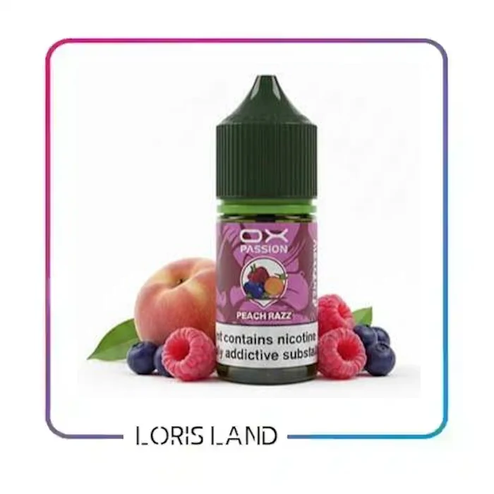 سالت آکسوا هلو و تمشک